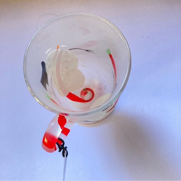 LOLITA Frosted Glass Hand Painted Mug with Handle I Like Mine Hot 9 oz - Picture 11 of 16